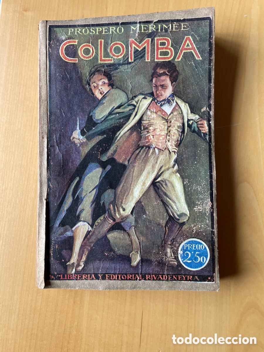Libros antiguos: Colomba. Pr&oacute;spero Merim&eacute;e - Foto 1