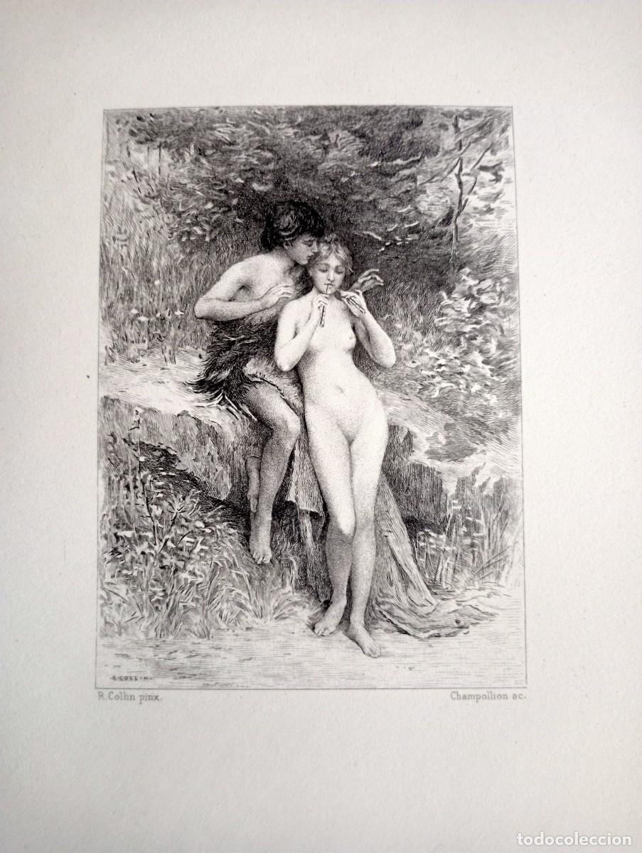Libros antiguos: LONGUS - DAPHNIS & CHLO&Eacute; - Foto 4