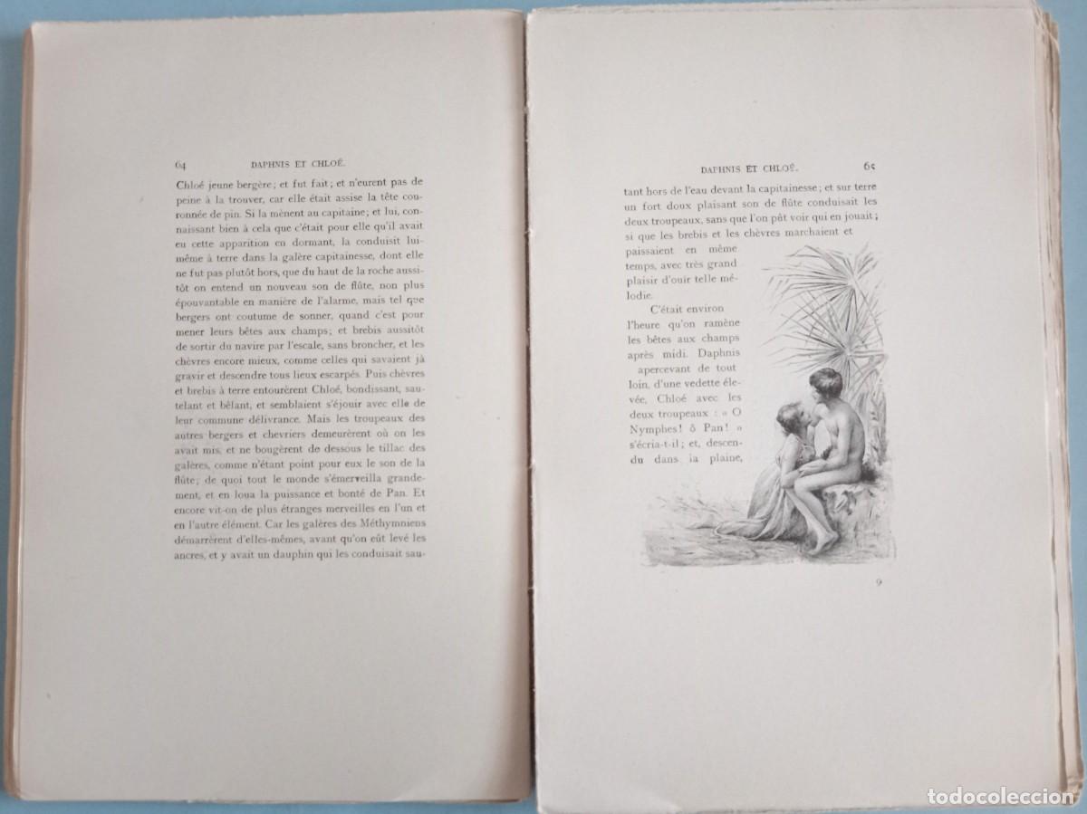Libros antiguos: LONGUS - DAPHNIS & CHLO&Eacute; - Foto 7