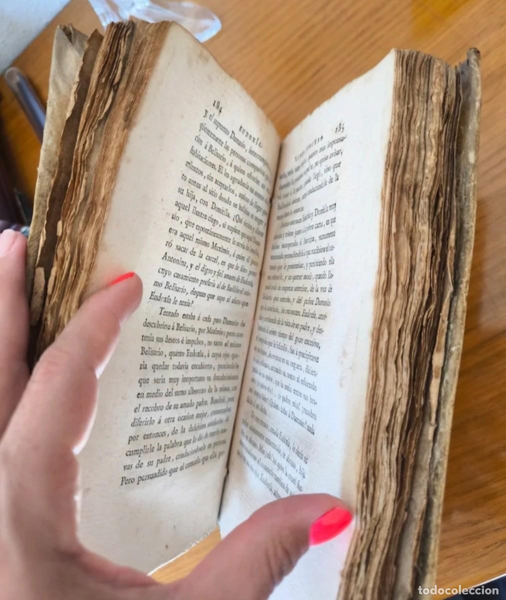 Libros antiguos: Libro Eudoxia de Pedro Montengon - Foto 5