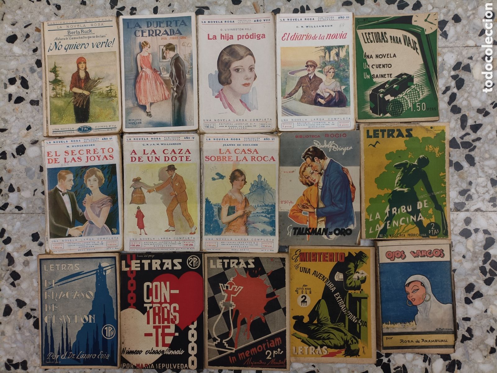 Livros antigos: Lote 15 libros. Principios siglo XX