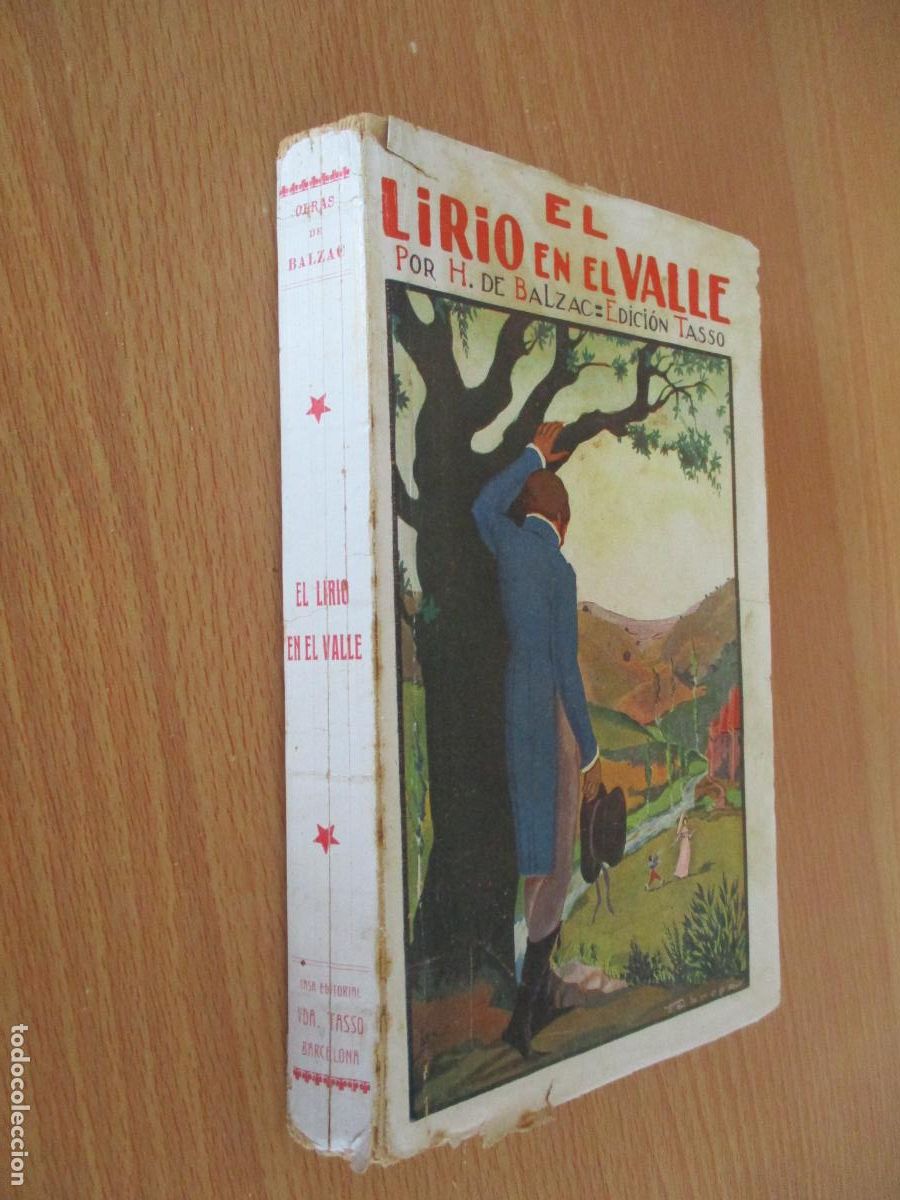 Libros antiguos: H. DE BALZAC- EL LIRIO EN EL VALLE-CASA EDT: VDA. DE LUIS TASSO-S/F.