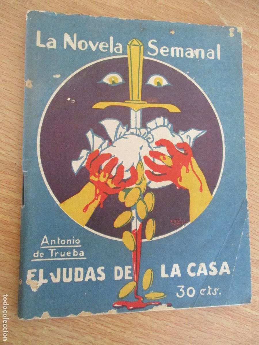 Libros antiguos: LA NOVELA SEMANAL, N&ordm;. 188- EL JUDAS DE LA CASA- PRENSA GR&Aacute;FICA.-1925
