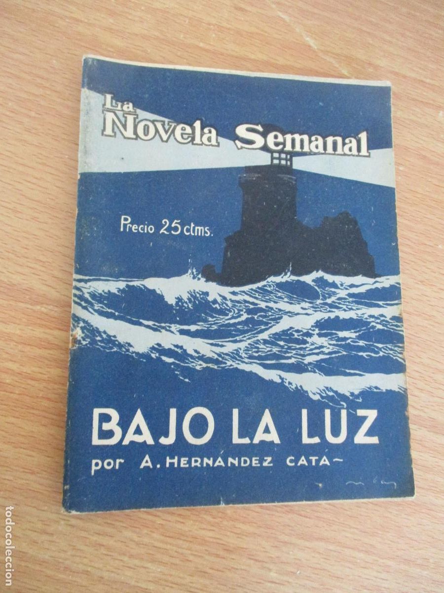 Libros antiguos: LA NOVELA SEMANAL,N&ordm;. 95, -BAJO LA LUZ - PRENSA GR&Aacute;FICA.-1923