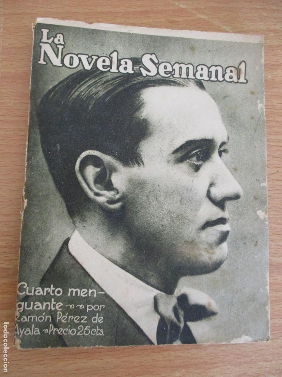 Libros antiguos: LA NOVELA SEMANAL,N&ordm;. 14- CUARTO MENGUANTE- PRENSA GR&Aacute;FICA.-1921