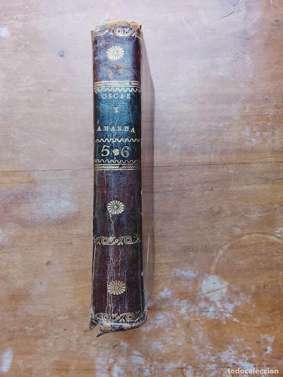 Libros antiguos: &Oacute;scar y Amanda o los descendientes de la abad&iacute;a 1819