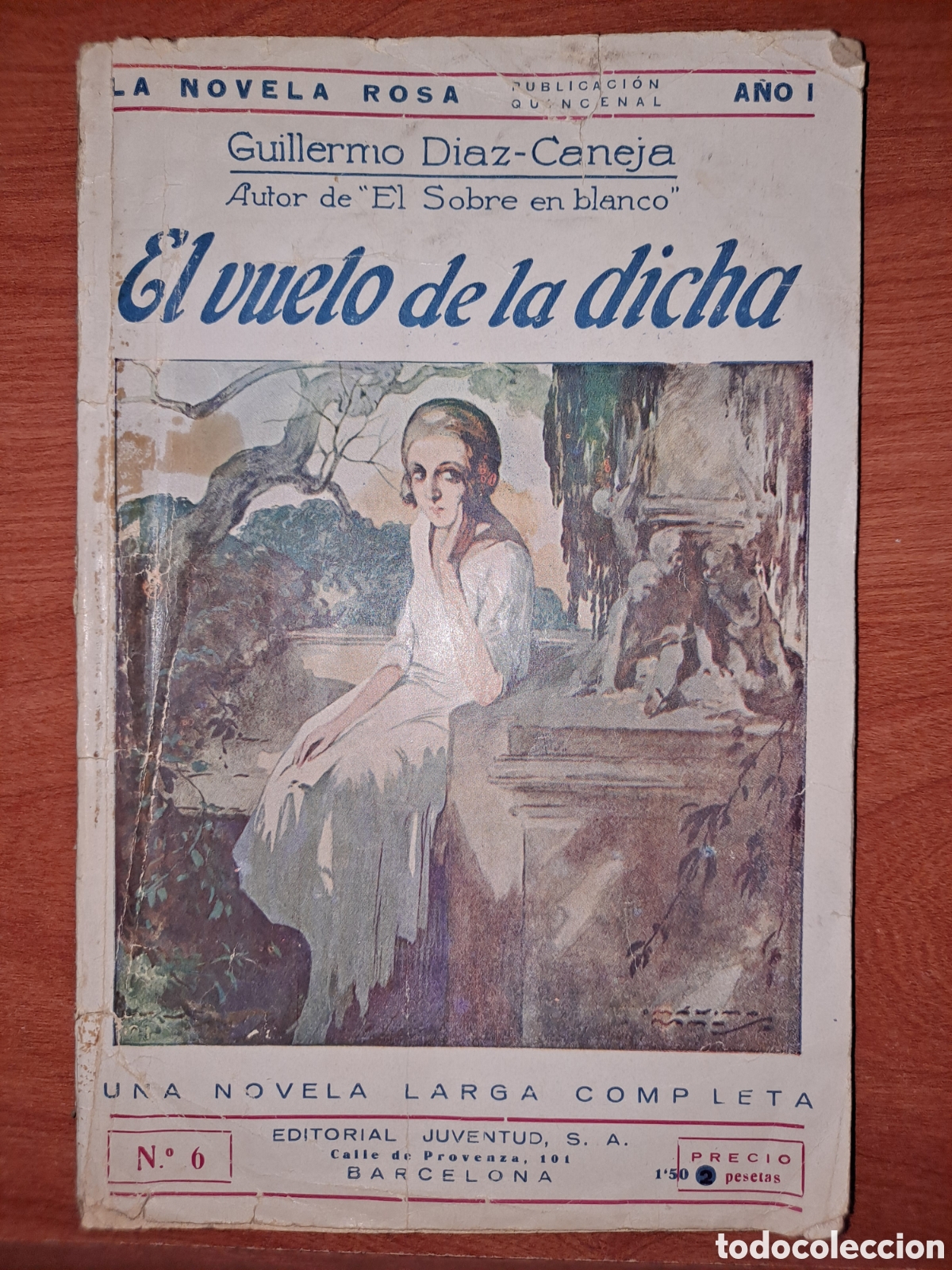Libros antiguos: Libro antiguo &rdquo;El vuelo de la dicha&rdquo;