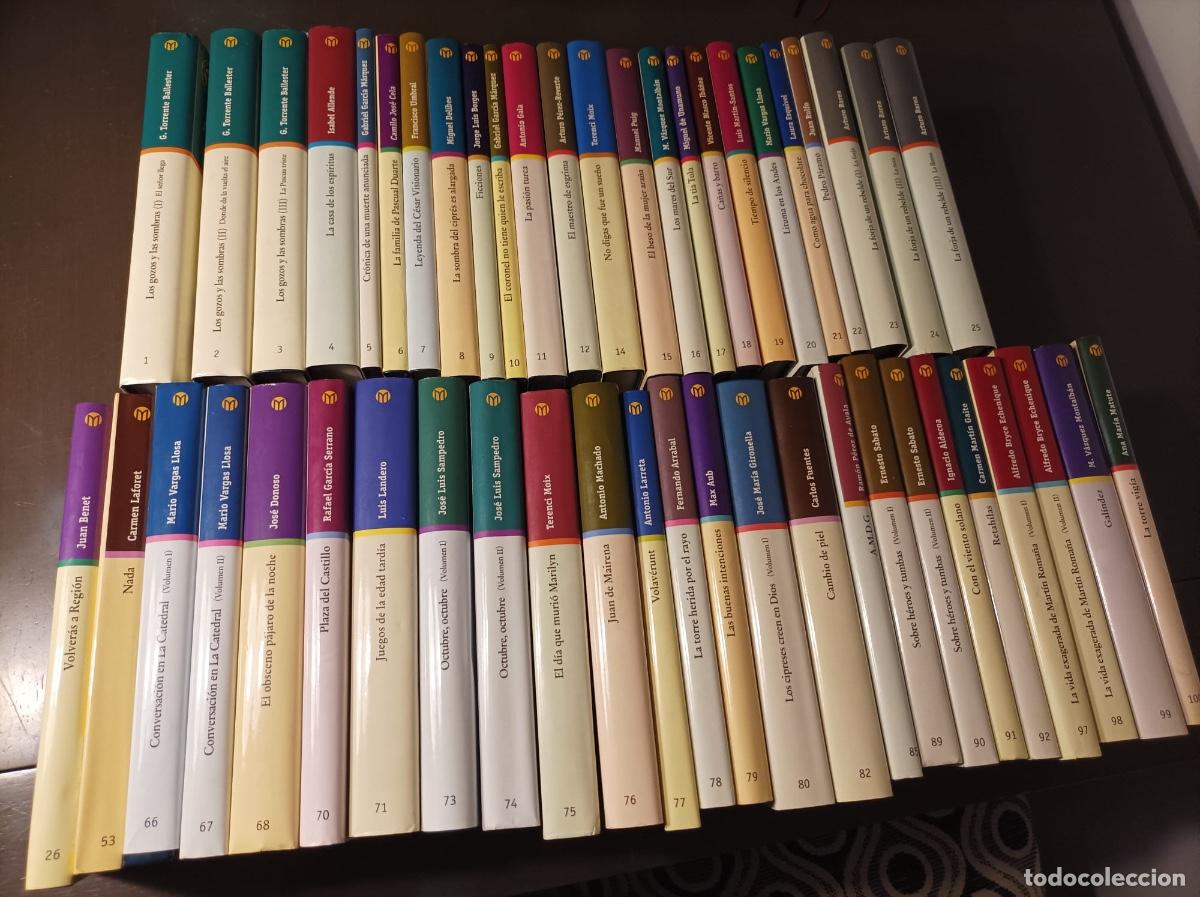 Livros antigos: Lote de las mejores 50 novelas espa&ntilde;olas