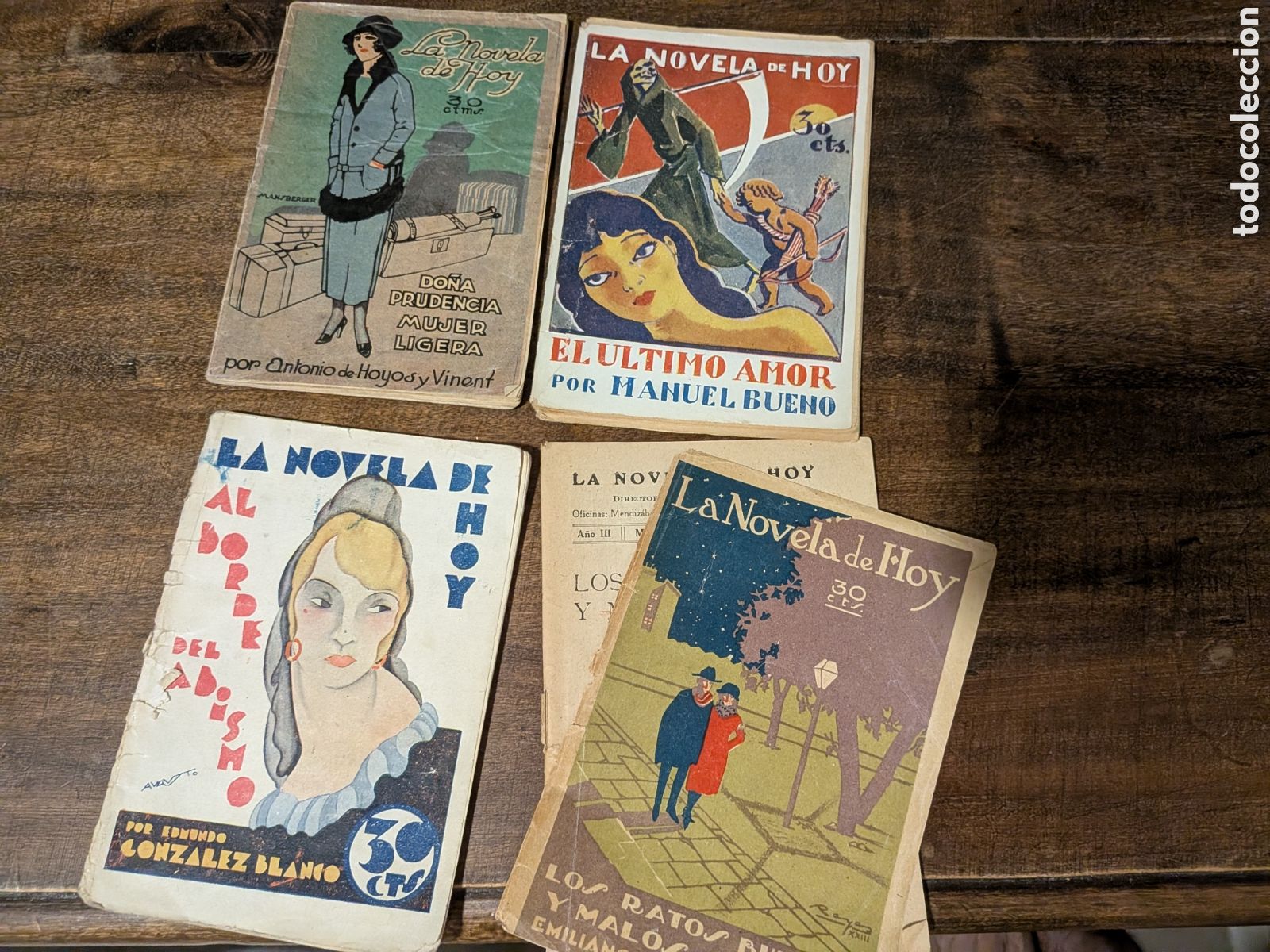Libros antiguos: La novela de hoy 4 n&uacute;meros bonitos cubiertas ilustradas