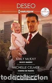 Livros antigos: Busco marido, Chispas de pasi&oacute;n, El orgullo del Vaquero - Emily Mckay, Michelle Celmer, Charlene San