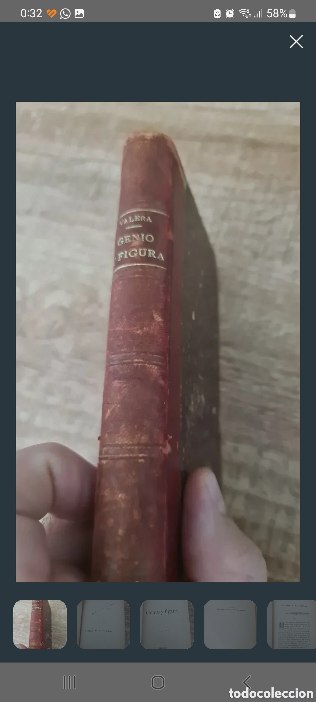 Libros antiguos: Genio y figura. Juan Valera. 1897