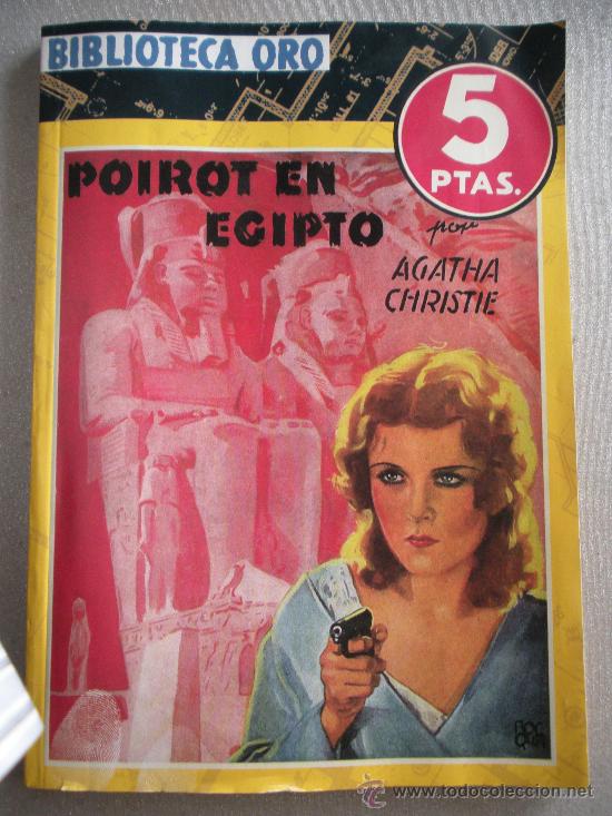 Libros antiguos: poirot en egipto - Foto 1