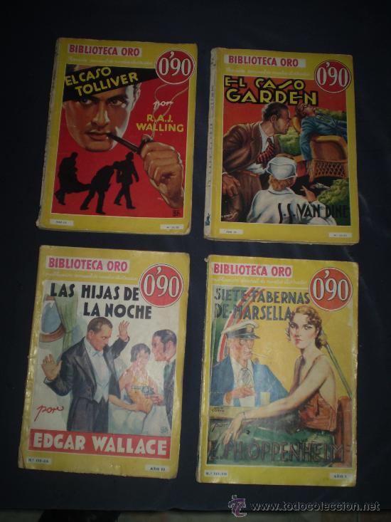 Libros antiguos: BIBLIOTECA ORO  4 NOVELAS - Foto 1