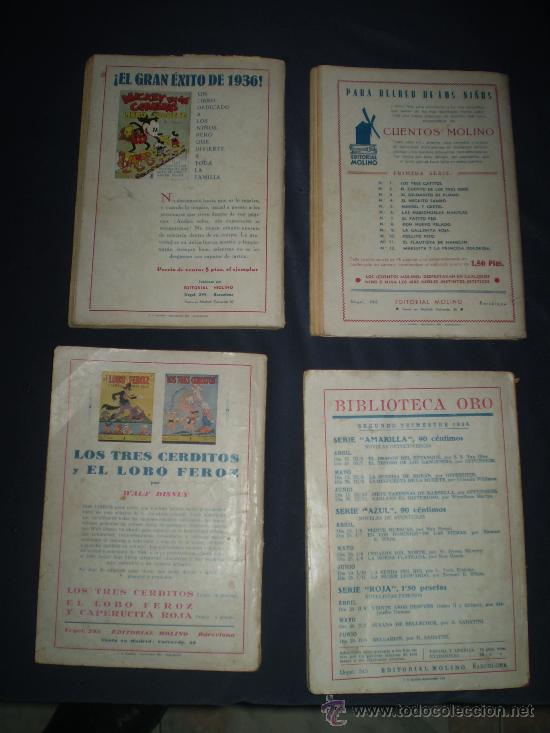 Libros antiguos: BIBLIOTECA ORO  4 NOVELAS - Foto 2