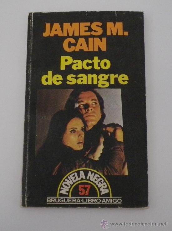 Libros antiguos: Pacto de Sangre. J.M.Cain. - Foto 1
