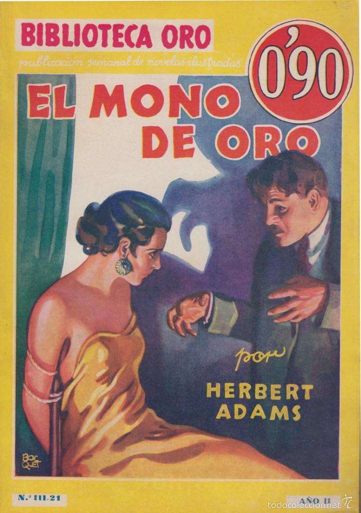 Libros antiguos: El mono de oro 1934 - Foto 1