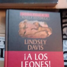 Libros antiguos: A LOS LEONES DE LINDSEY DAVIS