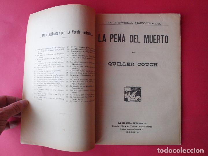 Libros antiguos: LA PEÑA DEL MUERTO - QUILLER COUCH - LA NOVELA ILUSTRADA Nº 33 - HACIA 1905 - Foto 3 - 81161508