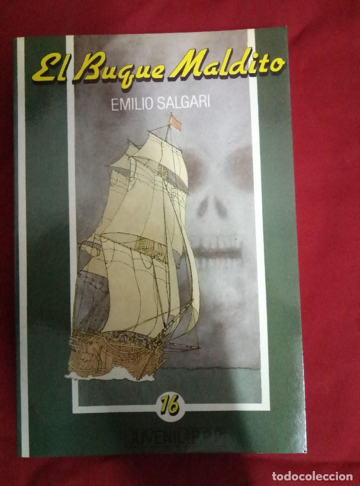 Libros antiguos: El Buque Maldito - Emilio Salgari - Foto 1