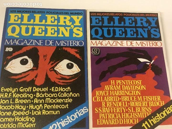Libros antiguos: ELLERY QUEENS NUMS 9 y 10 - Foto 1