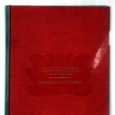 Libros antiguos: MEMORIAS DE ULTRATUMBA. F.A. DE CHATEAUBRIAND. TOMO 1. BIBLIOTECA DE GRANDES NOVELAS. SOPENA