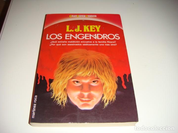 Libros antiguos: SUPER TERROR: LOS ENGENDROS, DE L. J. KEY - Foto 1