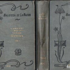 Libros antiguos: CONAN DOYLE - LA CASA GIRDLESTONE (BUENOS AIRES, 1912) DOS TOMOS. Lote 161538002