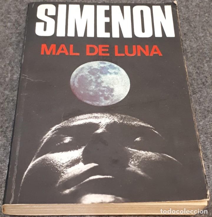 Libros antiguos: Mal de luna &ndash; Simenon - Foto 1