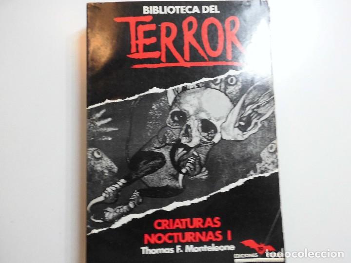 Libros antiguos: BIBLIOTECA DEL TERROR N&ordm; 19 FORUM - Foto 1