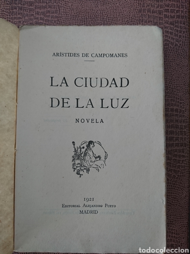 Libros antiguos: La ciudad de la luz - Foto 3