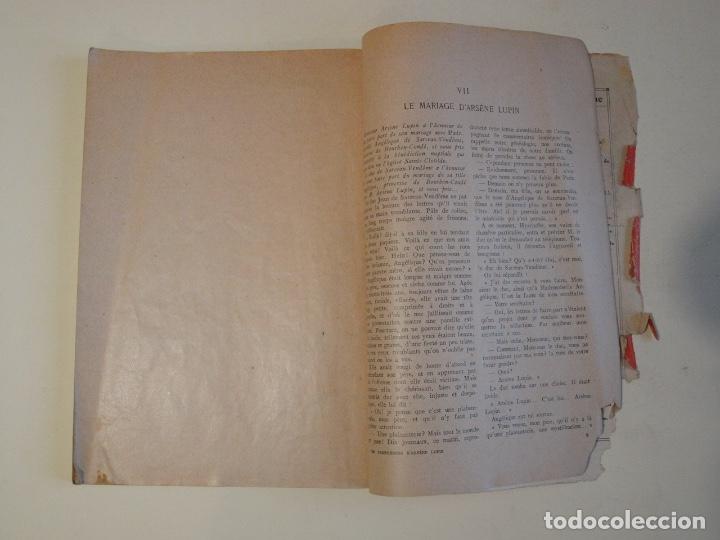 Libros antiguos: LES CONFIDENCES DARSÈNE LUPIN - MAURICE LEBLANC - EDITORIAL PIERRE LAFITTE 1922 - Foto 4 - 200576890