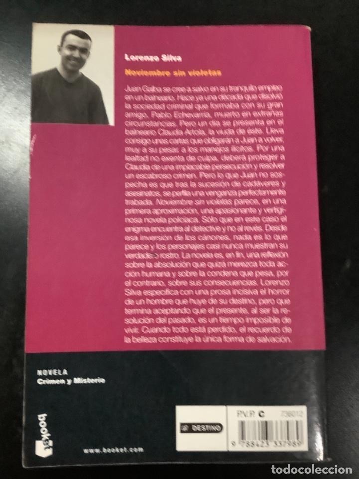 Libros antiguos: Noviembre sin violetas - Foto 2