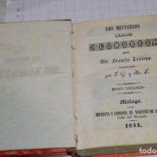 Libros antiguos: TOMO TERCERO / LOS MISTERIOS DE LONDRES – POR SIR FRANCIS TROLOPP. / AÑO 1844 - ¡MIRA!