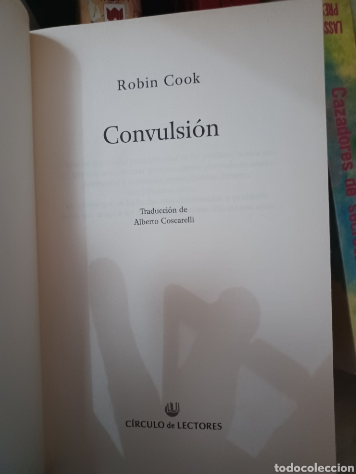 Libros antiguos: Barybook 281. . Convulsi&oacute;n Robin Cook - Foto 5