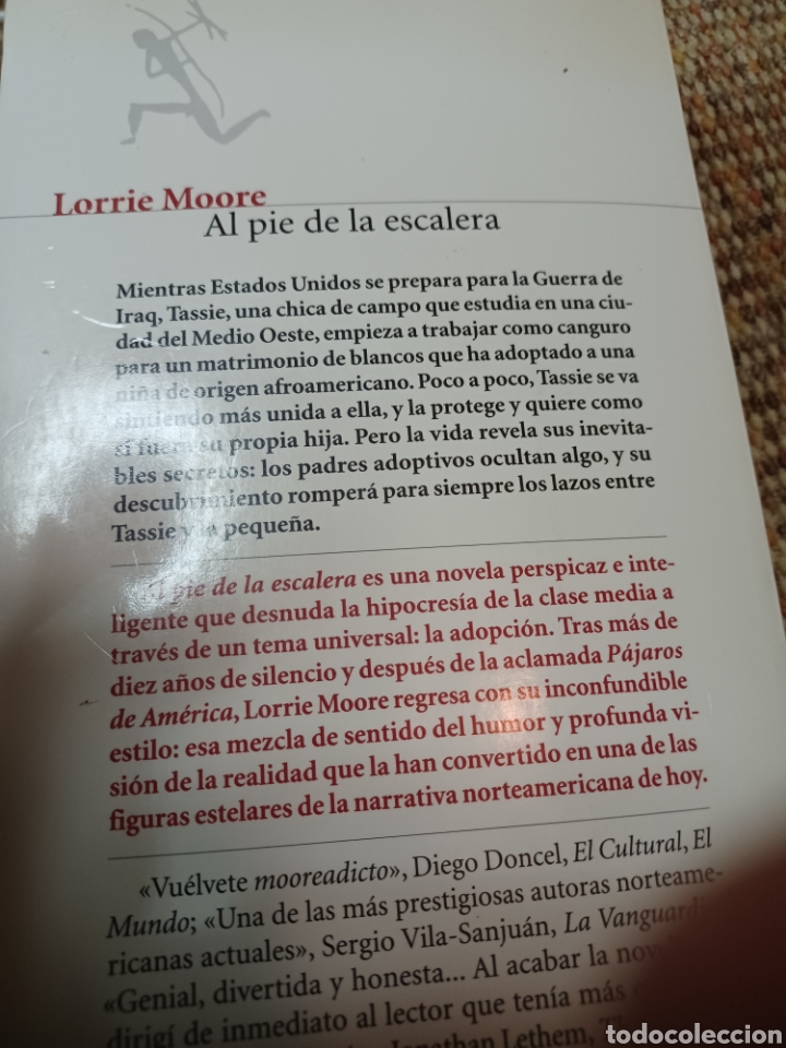 Libros antiguos: Barybook 295. Al pie de la escalera lorrie Moore - Foto 2
