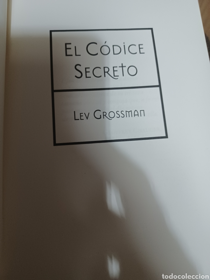 Libros antiguos: Barybook 272. . El c&oacute;dice secreto Lev glossmann Ediciones - Foto 3