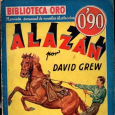 Libros antiguos: DAVIS GREW : ALAZÁN (ORO MOLINO AZUL, 1935). Lote 365873991