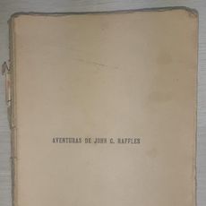 John Raffles aventuras de john c. raffles: el secreto del te - Compra venta en ...
