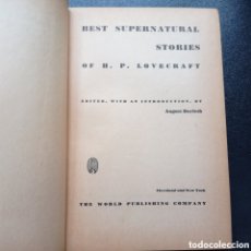 Libros antiguos: H. P. LOVECRAFT BEST SUPERNATURAL STORIES 1946 TERROR HORROR CTHULHU MISTERIO. Lote 379347134