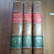 Libros antiguos: CAPITÁN MAYNE REID - OBRAS COMPLETAS TRILLA Y SERRA, C. 1875 3 TOMOS - CIENTOS DE GRABADOS BARCELONA