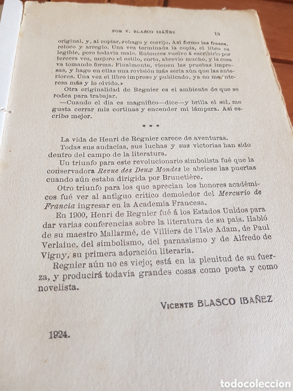 Libros antiguos: Libro EL PASADO VIVIENTE A&ntilde;o 1924 - Foto 4