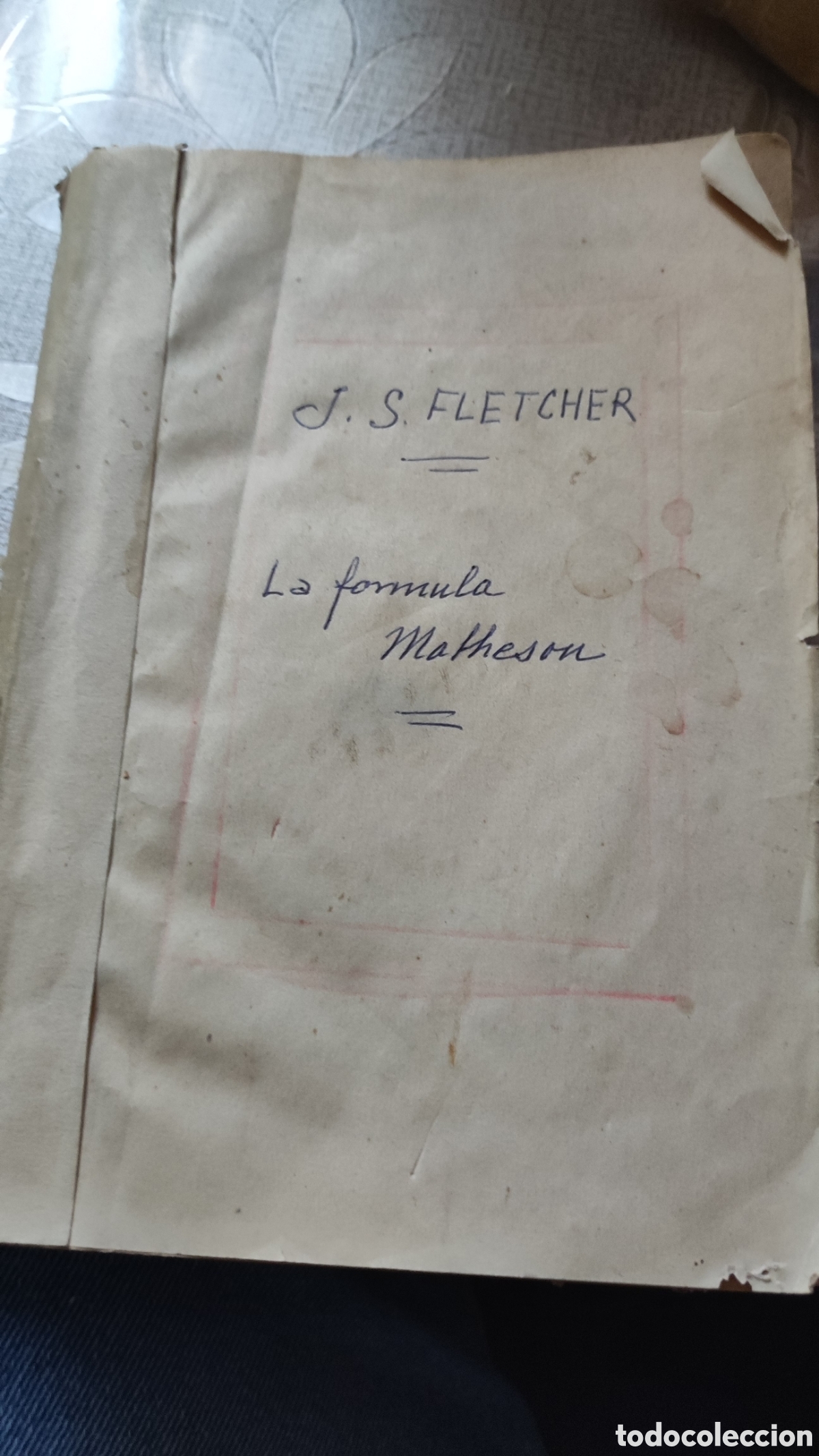 Libros antiguos: Libro La F&oacute;rmula Matheson - Foto 1