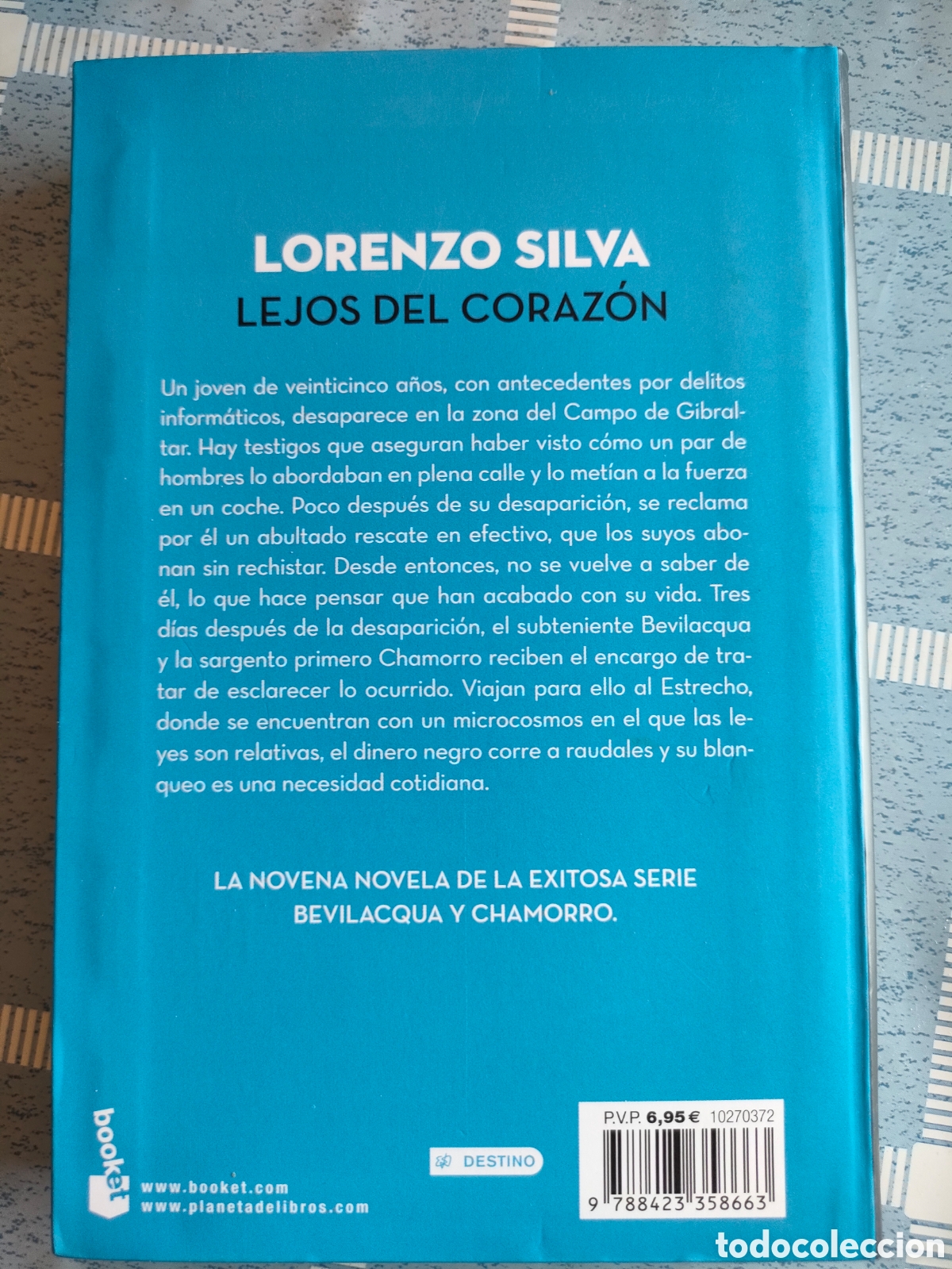Libros antiguos: Lejos del coraz&oacute;n de Lorenzo Silva. - Foto 2