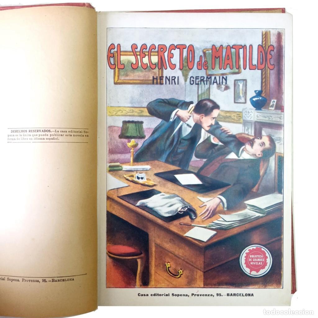 Libros antiguos: EL SECRETO DE MATILDE. Germain, Henri - Foto 2