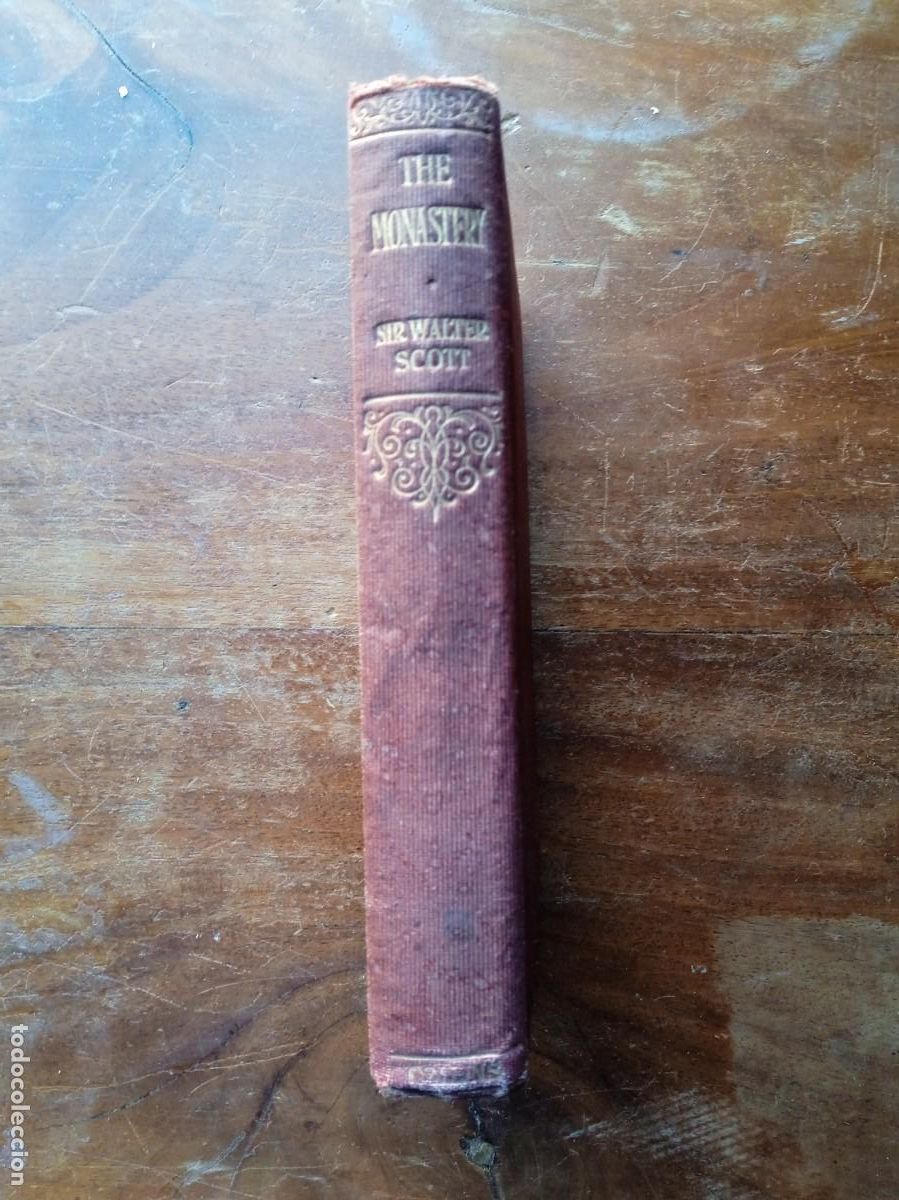 Libros antiguos: The monastery. Sir Walter Scott. Ilustraciones - Foto 1