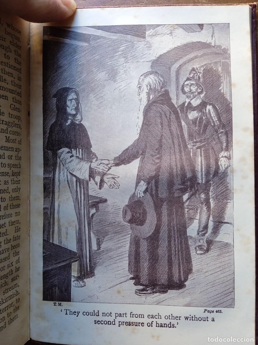 Libros antiguos: The monastery. Sir Walter Scott. Ilustraciones - Foto 8