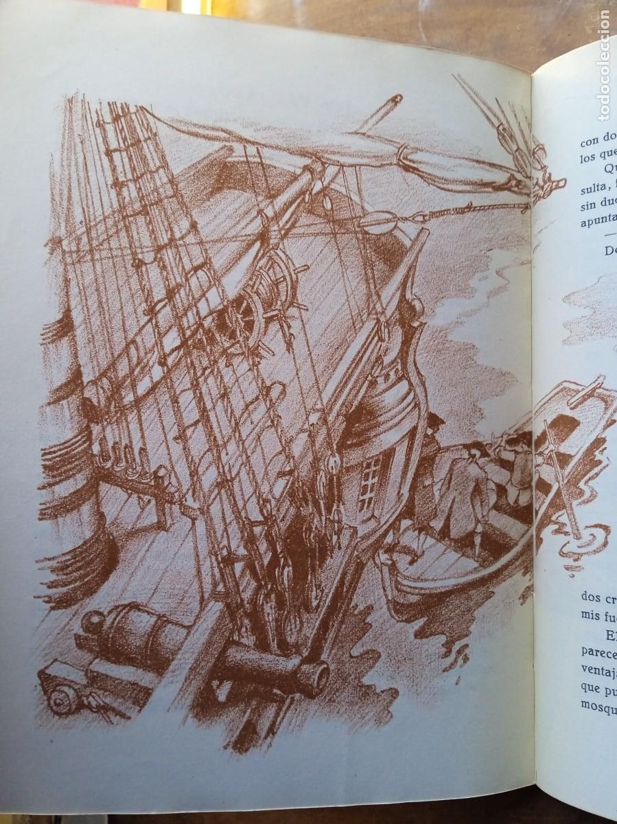 Libros antiguos: La isla del tesoro. Stevenson. 1943. - Foto 11