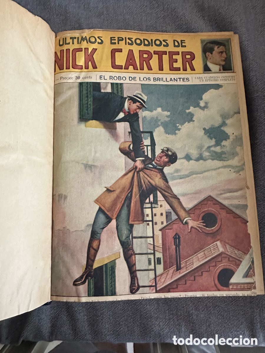 Libros antiguos: ULTIMOS EPISODIOS NICK CARTER - Foto 1