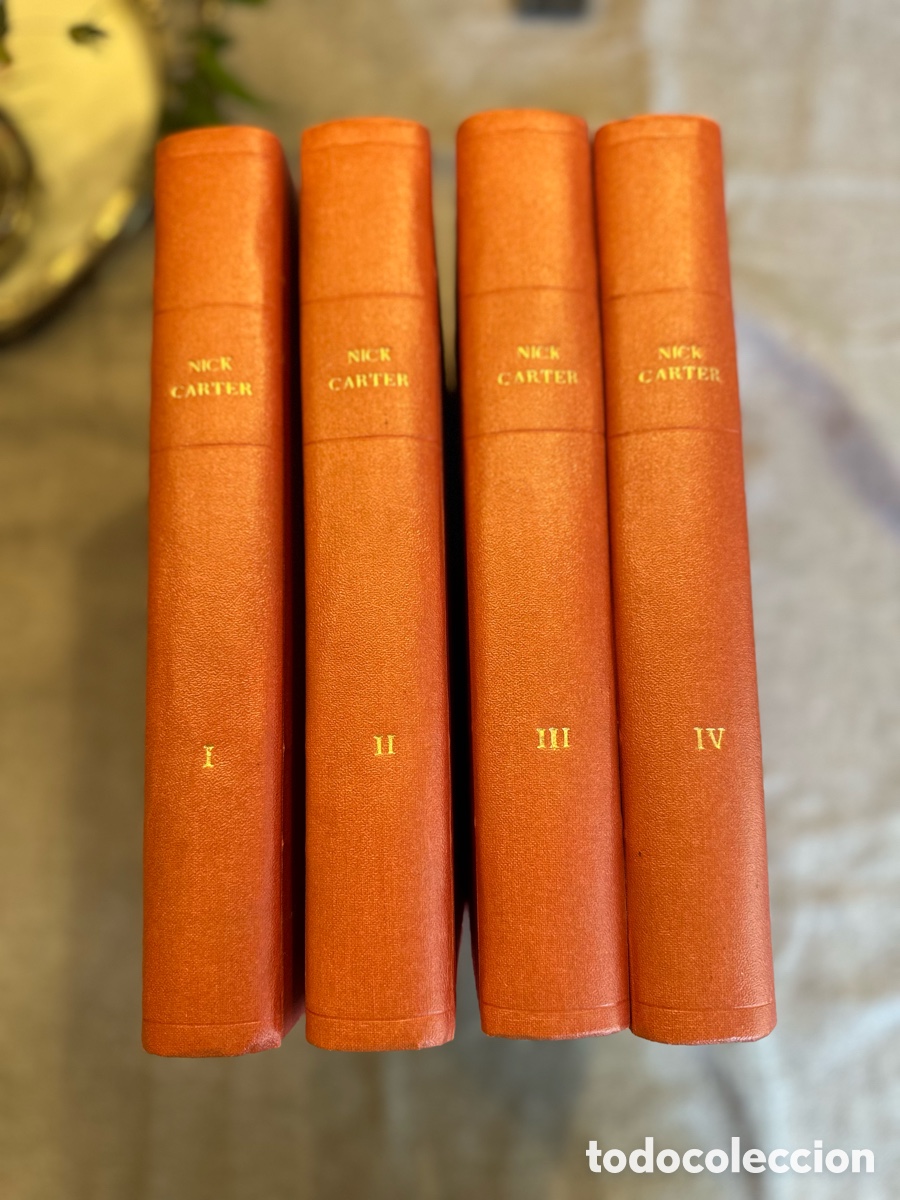Libros antiguos: ULTIMOS EPISODIOS NICK CARTER. COMPLETA - Foto 5