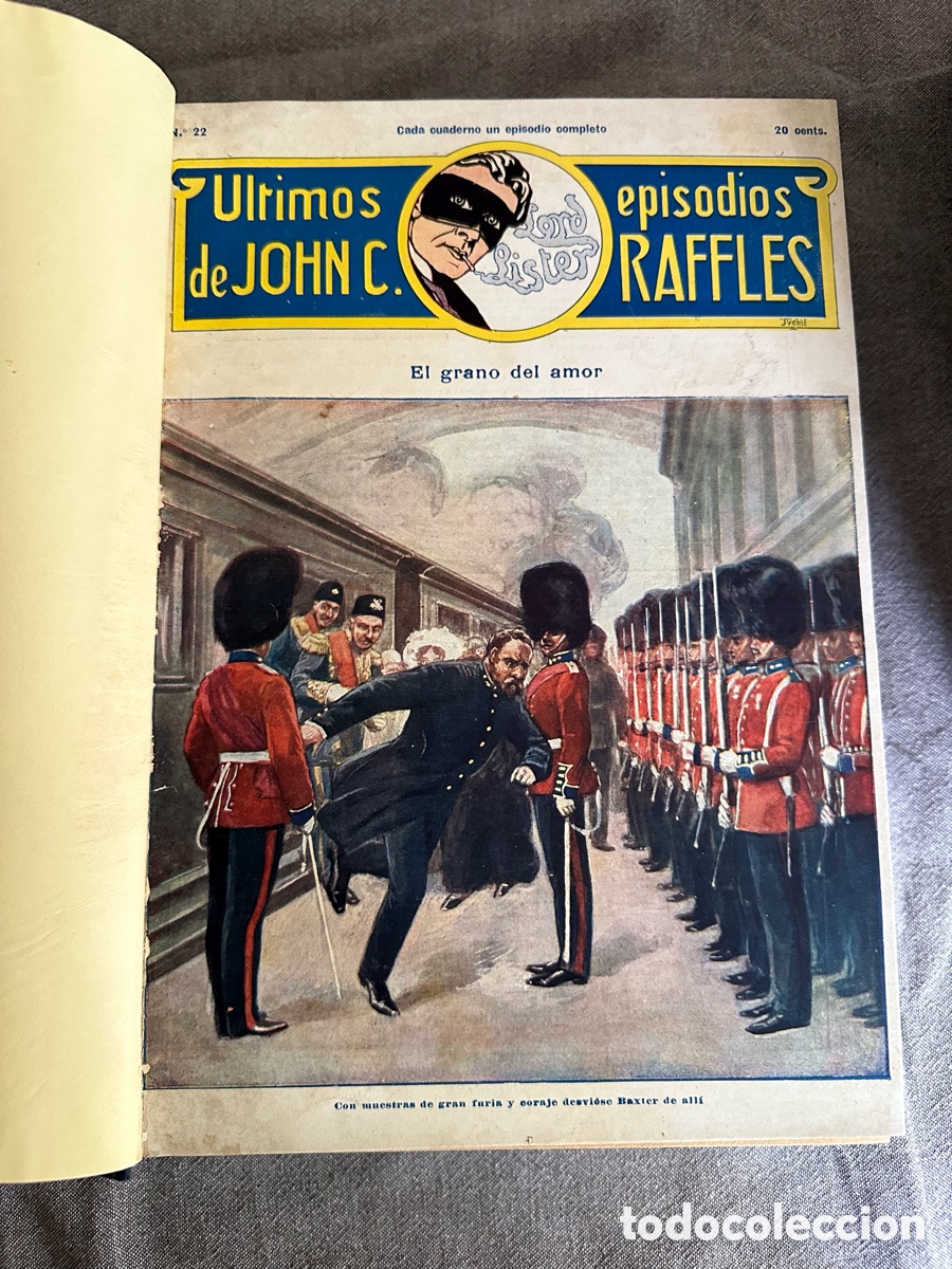 Libros antiguos: ULTIMOS EPISODIOS DE JOHN C. RAFFLES - Foto 3